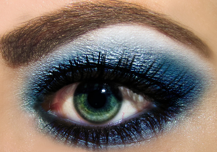 eyeshadow for blue eyes pinterest
